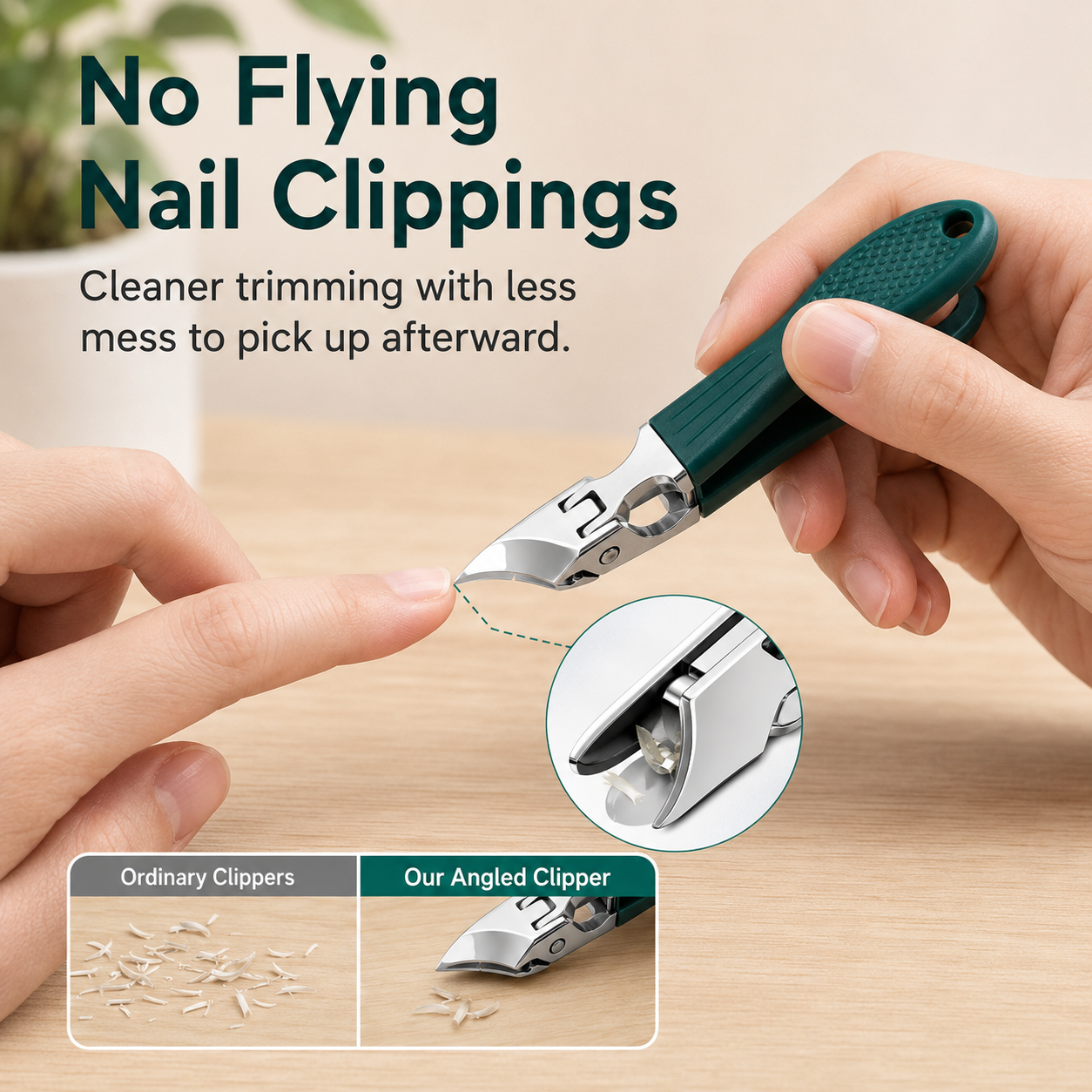 ✂️ 49% OFF Today-Precision 25° Angled Nail Clipper Set