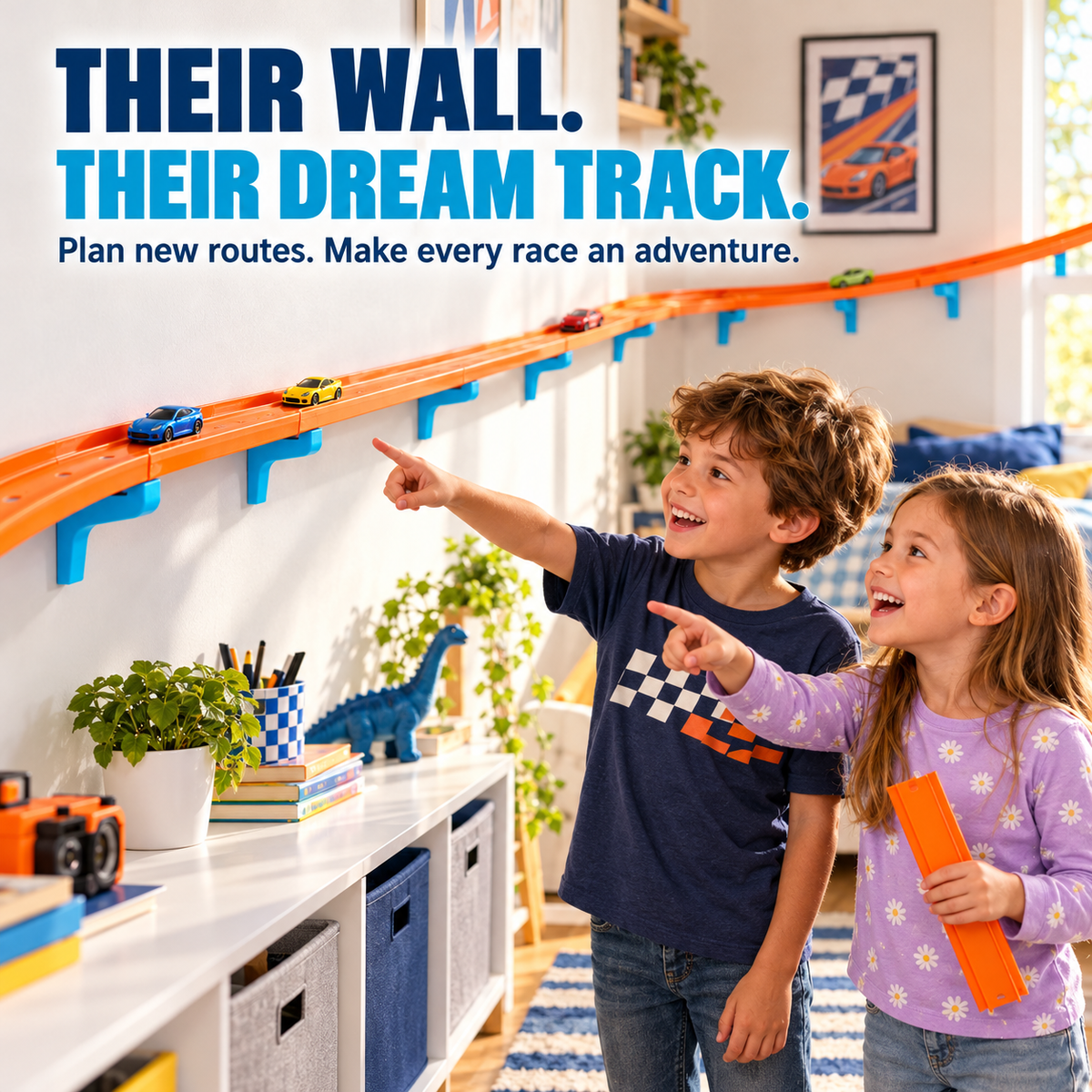 Wall Track Mount Kit Compatible Residue-Free Double-Sided Tape