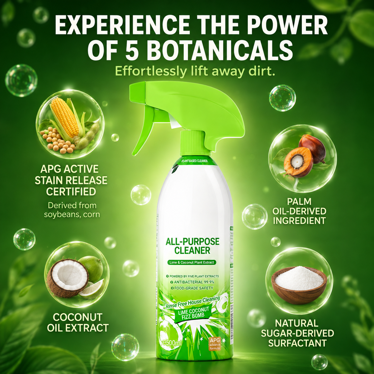 🏠 All-Purpose Home Cleaner – One Bottle for Kitchen, Appliances & More 49% OFF