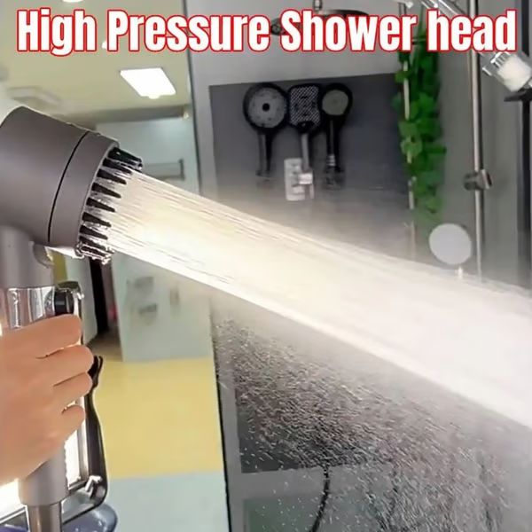 🚿 High-Pressure Multi-Function Handheld Shower Head Set with Targeted Spray Modes 💧