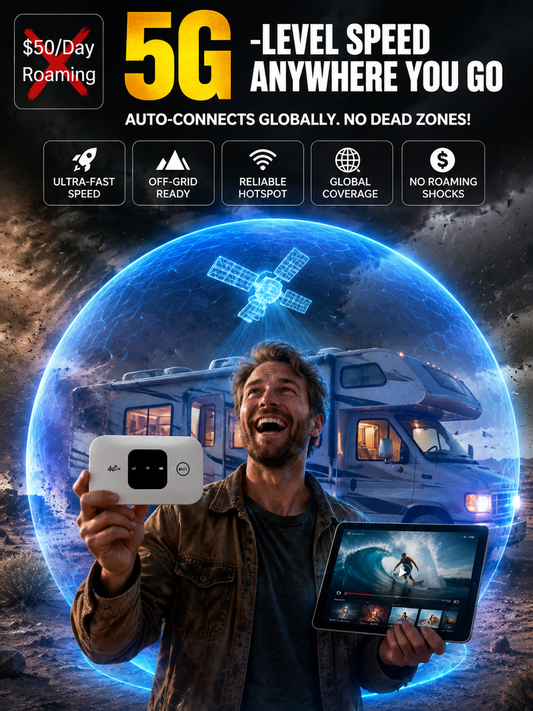 📶 LAST CHANCE 50% OFF Portable MiFi Hotspot – Share Mobile Data Across Your Devices