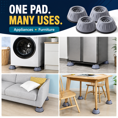 🧺 50% OFF Washer Anti-Vibration Pads ⚡ Reduce Shake & Improve Stability