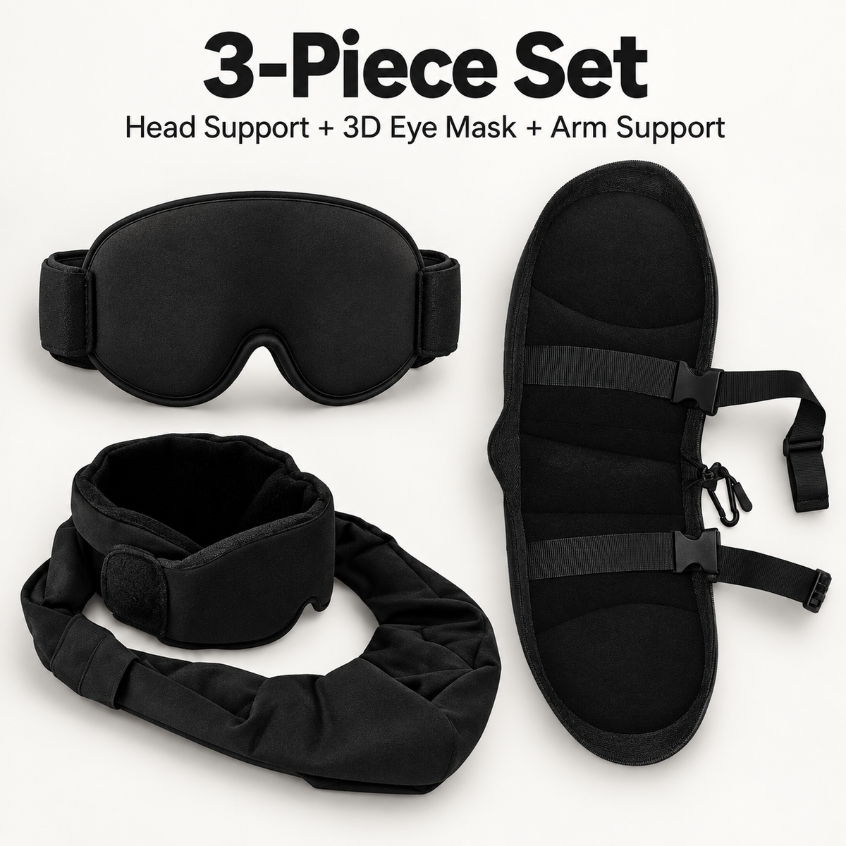 ✈️ 3-in-1 Full Support Travel Kit