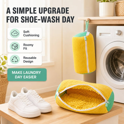 🫧Shoe Washing Bag – Gentle 360° Cleaning With Less Scrubbing