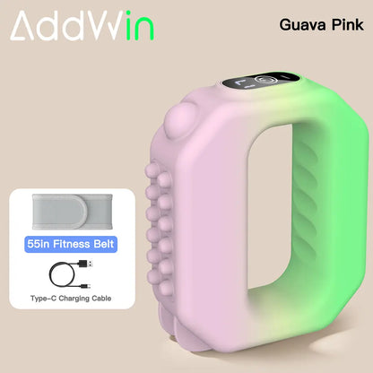 ADDWIN 2026 New Fascia Ring R10 Mini Muscle Recovery Fascia Device upgraded adjustable strap fits Up to 55in waist, Cordless Rechargeable, Designed for Waist & Back Muscle Recovery portable massager parents gift summervibes