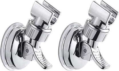 🚿 50% OFF 2PCSAdjustable Suction Shower Head Holder – No Drilling, 360° Positioning ✨