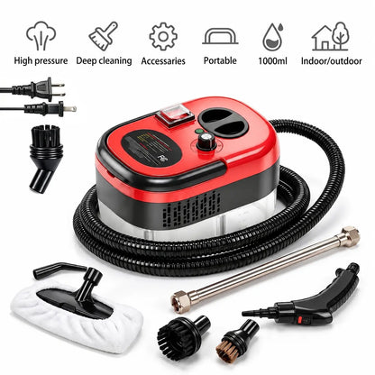 💨 Save 50% Today ✨ 3 BAR Portable Steam Cleaner for Tough Grime