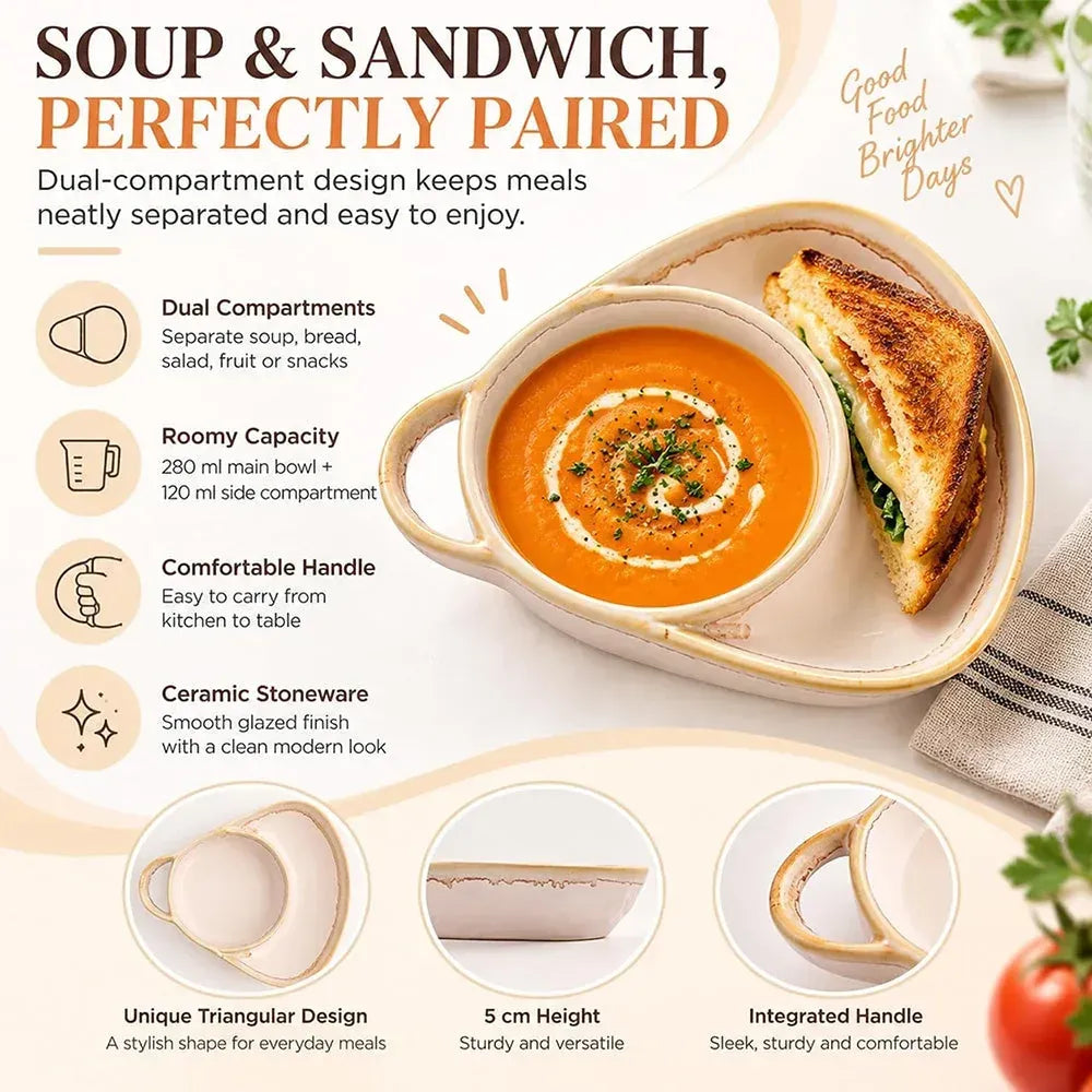 🍲Hot Sale 49%Off🔥Cosy Up with Rustic Ceramic Soup & Toasty Bowls ✨