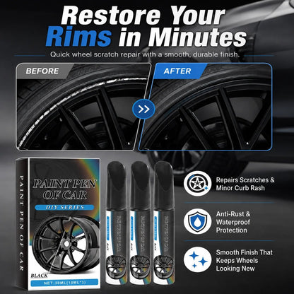 💯Wheel Scratch Repair Pen — Fix Curb Rash in 10 Min | Rust-Proof Formula