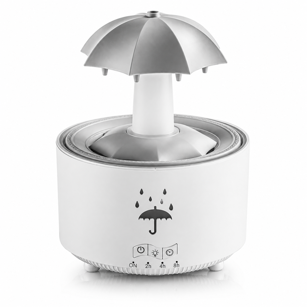 7-Color Rain Drop Aroma Diffuser | Rotating Mist Humidifier with LED Mood Light for Home & Office
