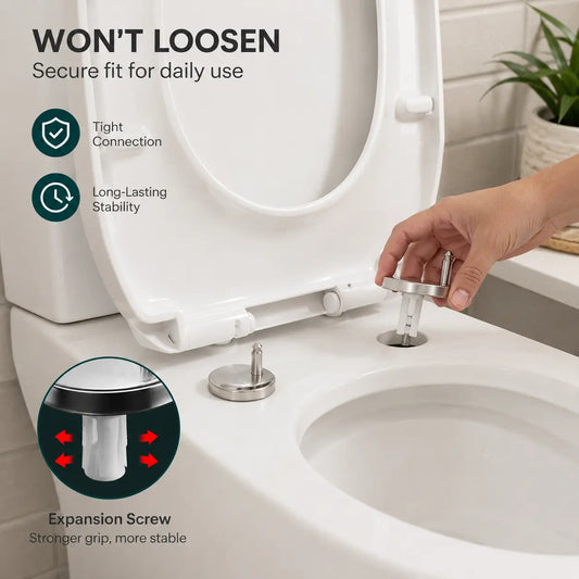 🚽 FINAL HOURS 50% OFF Toilet Seat Hinge Fixing Kit – Stop the Wobble & Lock Your Seat in Place 🔩