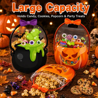 👻 Limited Time 50% OFF Halloween Candy Bag 🎃 Cute Pumpkin Treat Bag For Kids