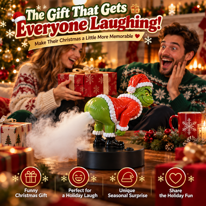 😂  Funny Christmas Mist Diffuser – Grinch-Inspired Holiday Decor🎄