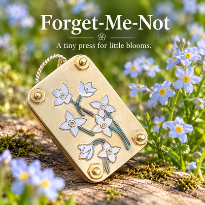 🌸 Mini Portable Botanical Flower Press Kit for Wildflowers & Craft Keepsakes 🌿
