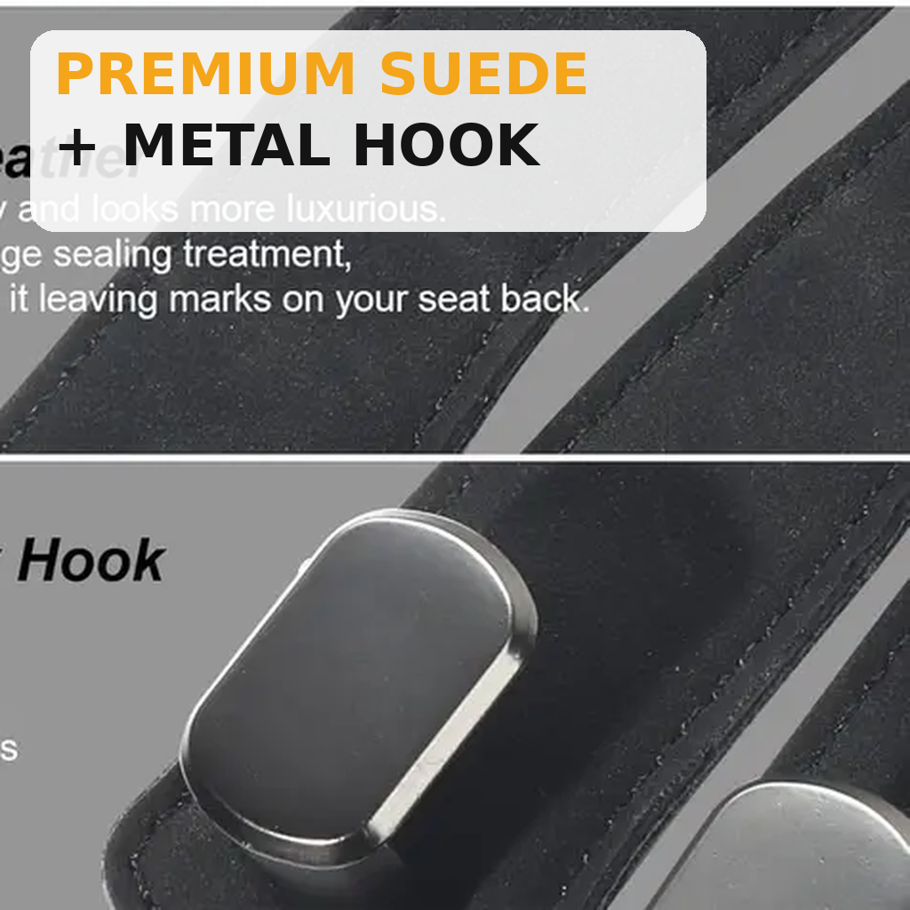 🔥 50% OFF Car Headrest Hooks 🚗 Keep Bags Off the Floor & Seats