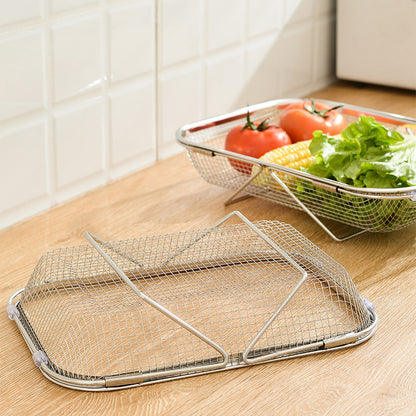 ✨ Save 50% Today 🥬 Expandable Over-the-Sink Strainer Basket – Rinse, Drain & Dry with Ease