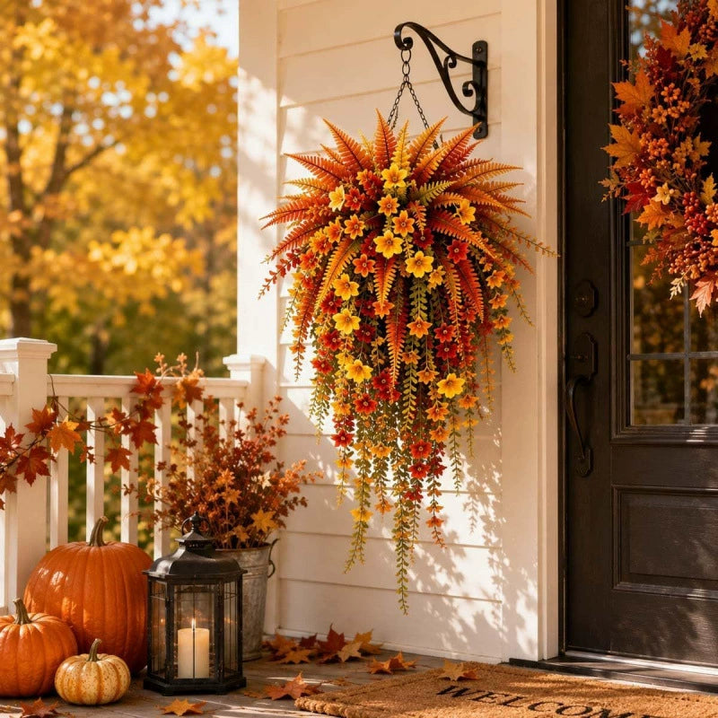 🍂 50% OFF Autumn Harvest Door Swag 🌼 Bring Warm Fall Color Home