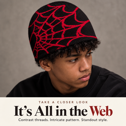❄️Miles Clothes Web Knit Beanie for Cold-Weather Comfort