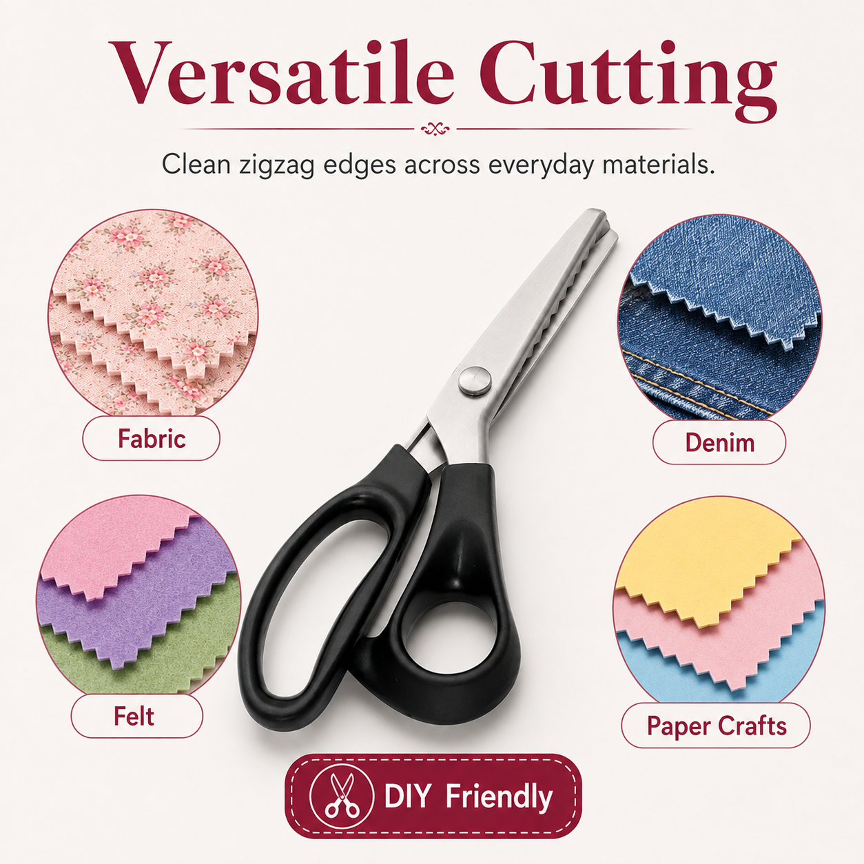 🔥 49% OFF ✂️ Pinking Shears – Cleaner Edges in Every Cut