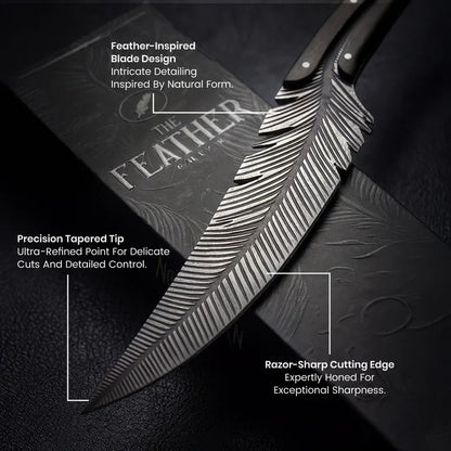 🪶 Feather Knife™ – 260g Lightweight Stainless Steel Kitchen Knife