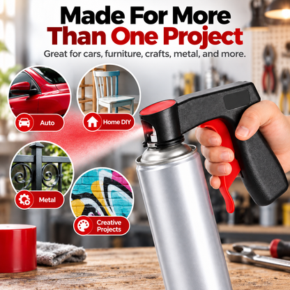 🔥 50% OFF 2PCS-Spray Can Trigger Handle – Spray Smoother, Grip Easier