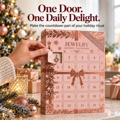 🎄 24-Day Christmas Jewelry Advent Calendar – A New Surprise Every Day