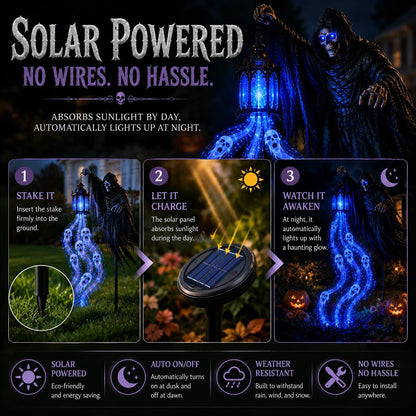 🎃45% OFF 3-Style Solar Halloween Spirit Yard Lights 👻 Bring Your Yard to Life After Dark