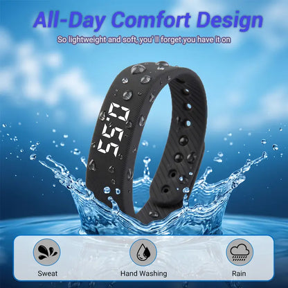🔥 50% OFF USB Rechargeable Smart Sports Band – Track Steps, Calories & Daily Activity Anywhere
