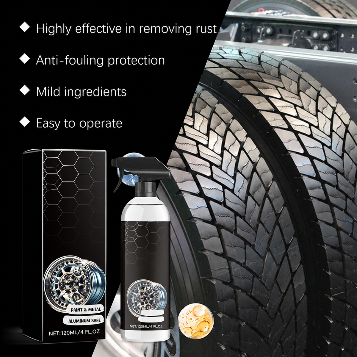 🔥HOT SALE 50% OFF🔥Car Rust Remover Cleaner Spray