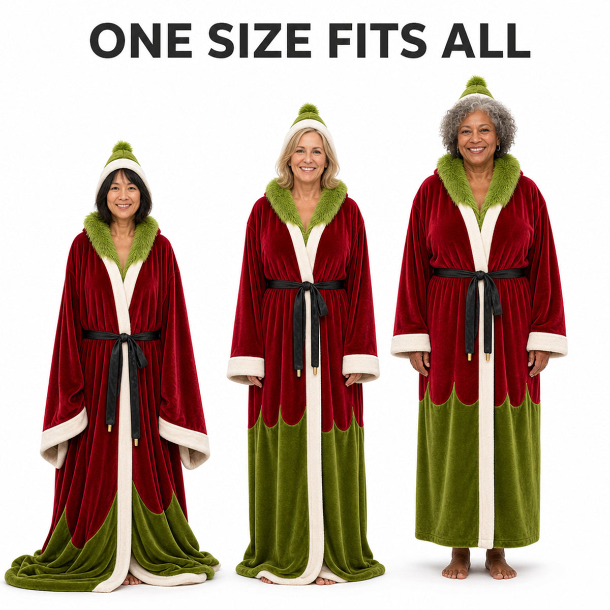 🔥 Limited Holiday Sale — One-Size USB Heated Blanket Hoodie For Cozy Family Nights