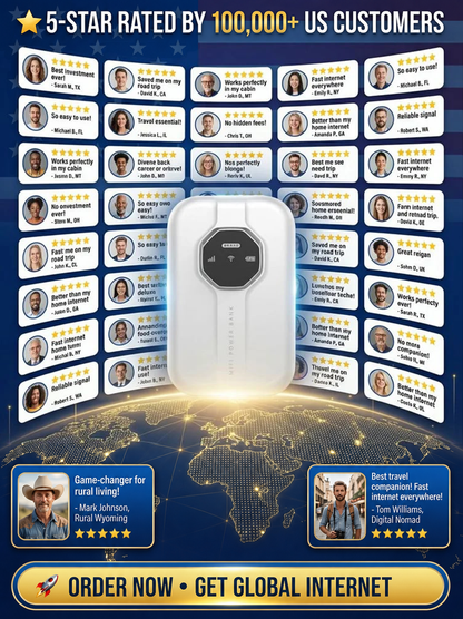 [Global Coverage] Boundless Portable Wi-Fi– 🛜
