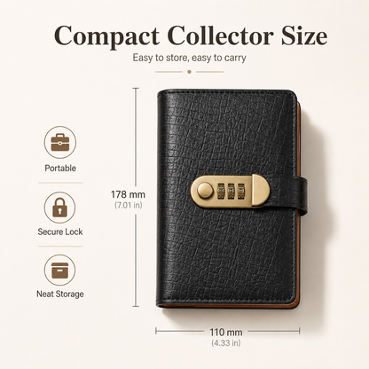 💵 50% OFF Secure Banknote Collection Booklet – Holds Up to 100 Notes 🔐