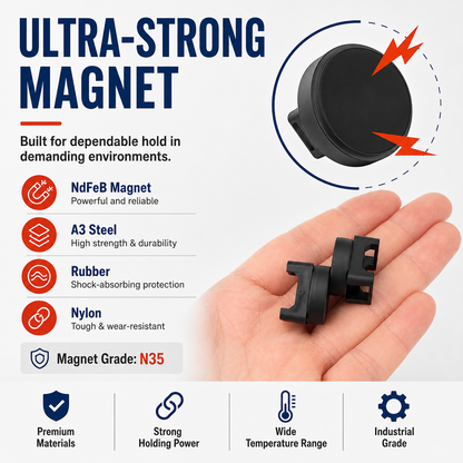 🧲 50% OFF Magnetic Cable Tie Mounts 🔧 Strong Hold, Easy Cable Management
