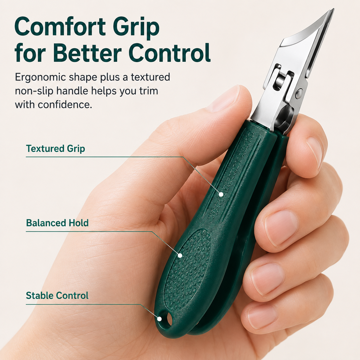 ✂️ 49% OFF Today-Precision 25° Angled Nail Clipper Set