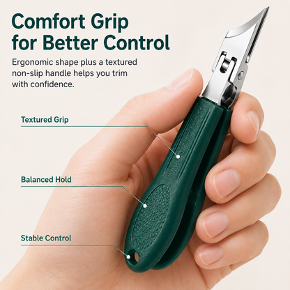 ✂️ 49% OFF Today-Precision 25° Angled Nail Clipper Set
