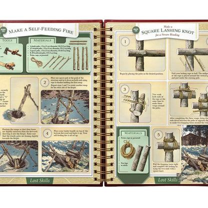 The Lost Skills of Independence Book 📚 200 Essential Skills For Survival, Home Projects & Self-Reliant Living