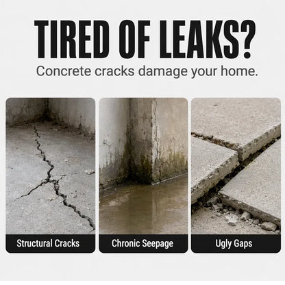 Waterproof Concrete Crack Filler & Sealant
