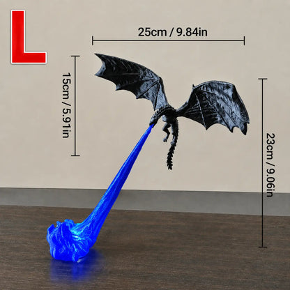 🔥 49% OFF Dragon Flame Book Nook – Fantasy Shelf & Desk Decor 🐉