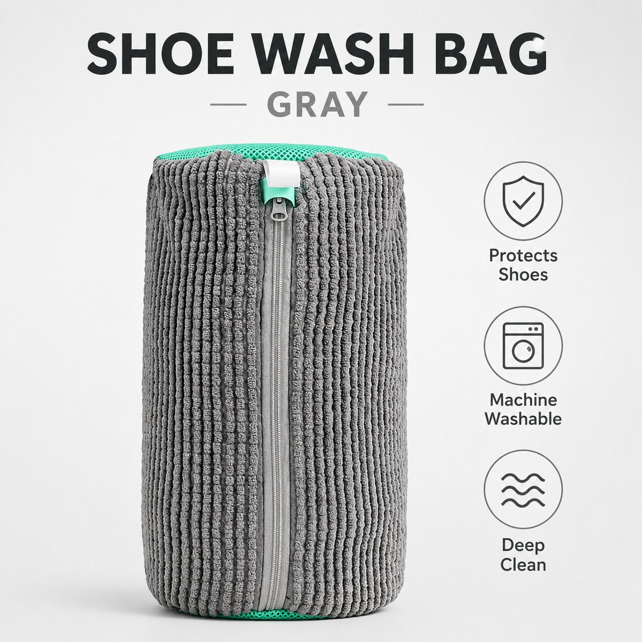 🫧Shoe Washing Bag – Gentle 360° Cleaning With Less Scrubbing