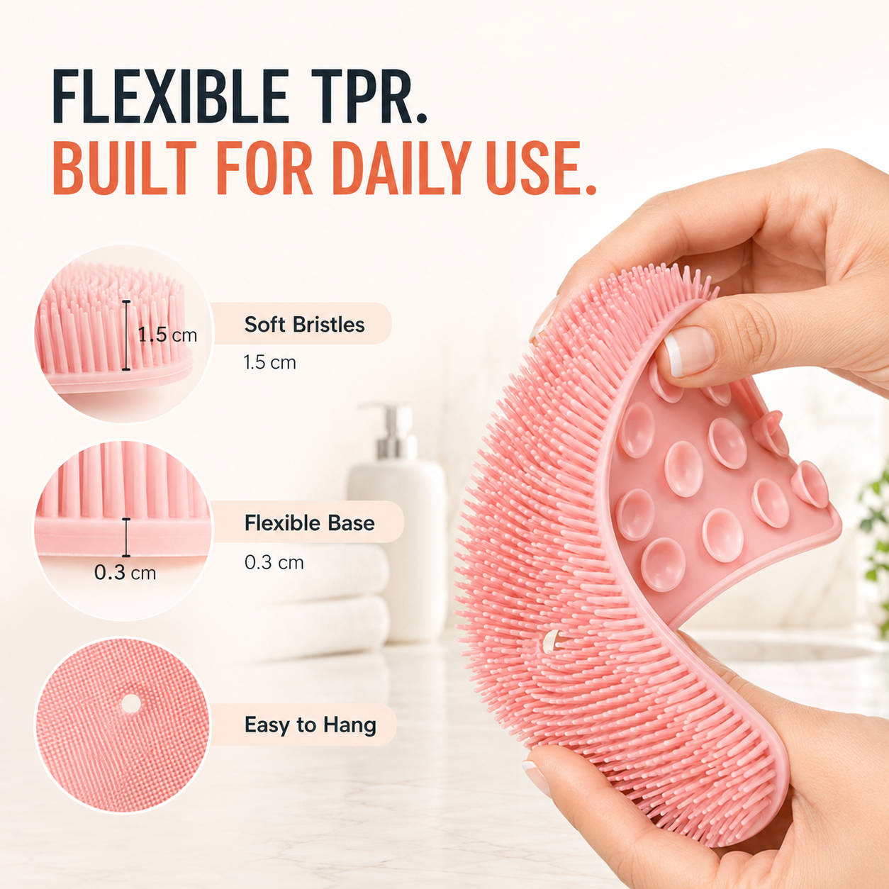🔥 50% OFF 🦶 Hands-Free Foot Scrubber Mat – Clean, Exfoliate & Massage
