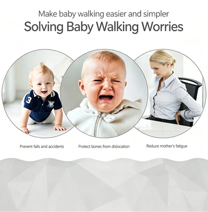 👼 50% OFF Limited Time 🚶 Baby Walking Assistant Harness – Safety Learning Walker Belt for Toddlers, Hands-Free Walking Support Helper