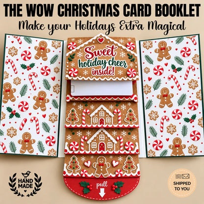 ⏰LAST DAY 50% OFF - 2026 New🎅🎁 Waterfall Christmas Gift Card Booklet 💳✨