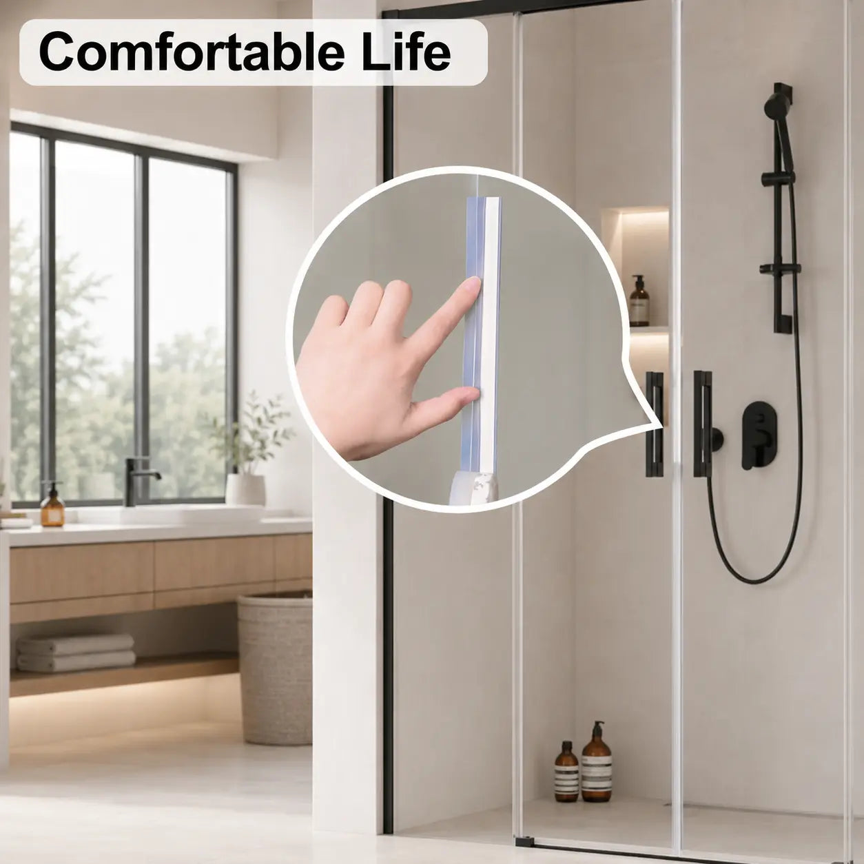 🔥 50% OFF Self-Adhesive Door & Window Seal Strip 🏠