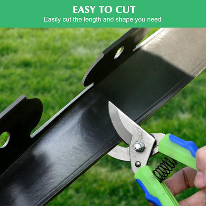 🌿 50% OFF No-Dig Landscape Edging Kit 🔨 Flexible Garden Border With Stakes