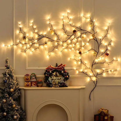 🎁Lighted Willow Vine Branch Wall Lamp With Remote Control