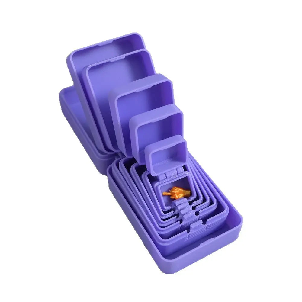 Multi-Layer Nesting Surprise Gift Box – Creative 3D-Printed Novelty Prank Container for Adults