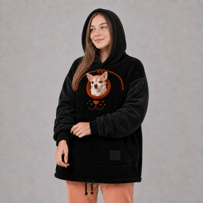 🐾 50% OFF Cozy Pet Carrier Hoodie – Keep Your Cat or Small Dog Close While You Relax