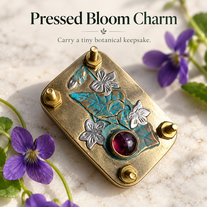 🌸 Mini Portable Botanical Flower Press Kit for Wildflowers & Craft Keepsakes 🌿