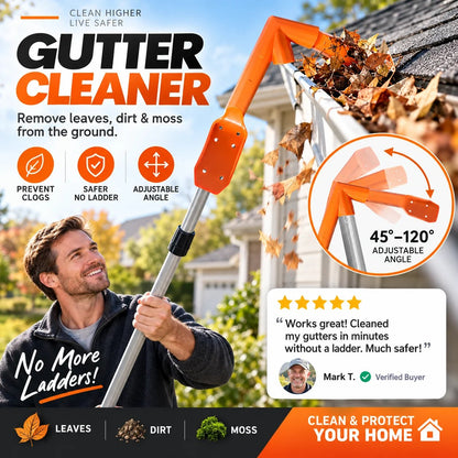 📍🔧 LIMITED‑TIME 50% OFF! ✨ No-Climb Gutter Cleaning Tool丨Excluding rod