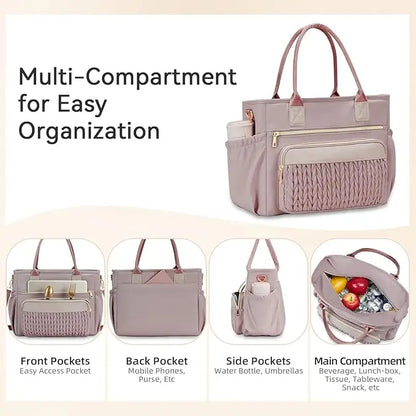 ✨ 50% OFF Stylish Insulated Lunch Tote – Pretty, Practical & Ready to Go